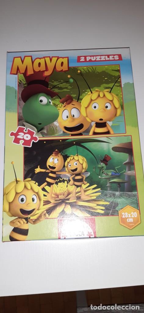 Puzzles: Puzzle Abeja Maya Educa. 2 puzzles 20 piezas - Foto 1