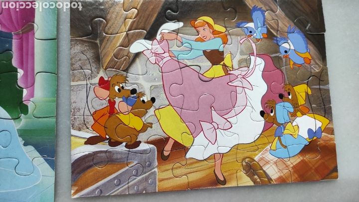 Puzzles: Puzzle de La Cenicienta a&ntilde;os 80 de Educa - Foto 2