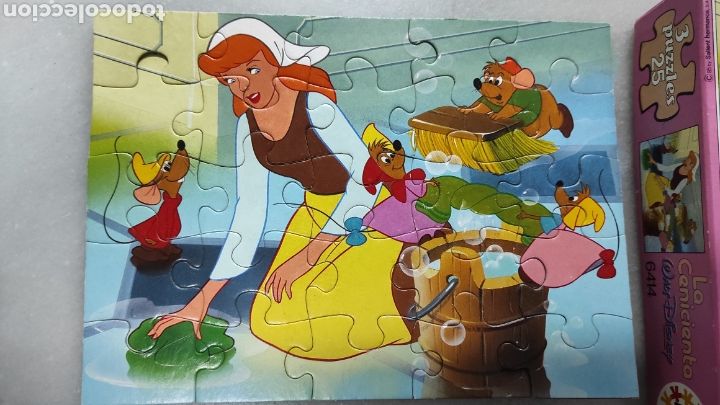 Puzzles: Puzzle de La Cenicienta a&ntilde;os 80 de Educa - Foto 3