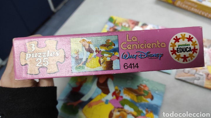 Puzzles: Puzzle de La Cenicienta a&ntilde;os 80 de Educa - Foto 5