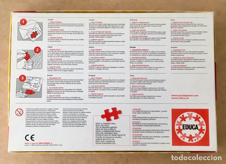 Puzzles: PUZZLE 500 EDUCA GATITO - K KIMBERLIN - Foto 2
