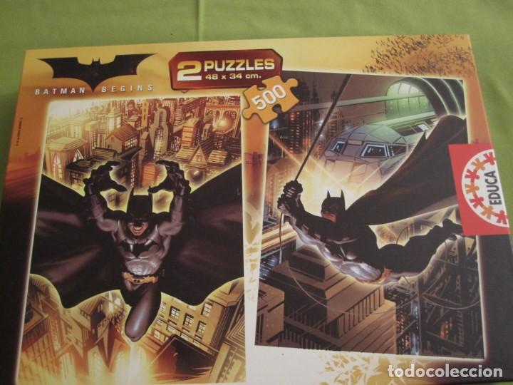 Puzzles: Rompecabezas Batman Begins 500 piezas raro - Foto 1