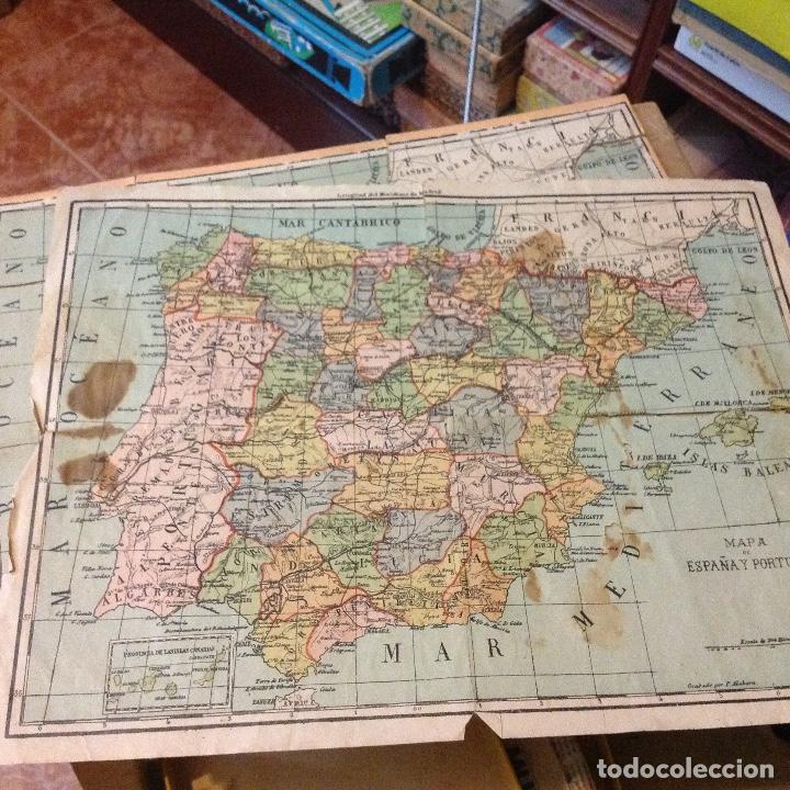 Puzzles: Puzzle Antiguo mapa de Espa&ntilde;a - Foto 2