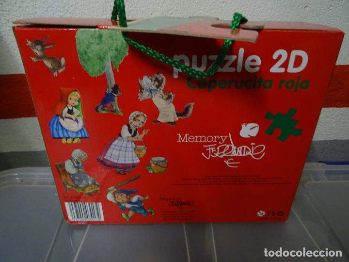 Puzzles: JUAN FERRANDIZ - MEMORY - PUZZLE 2D CAPERUCITA ROJA - Foto 2