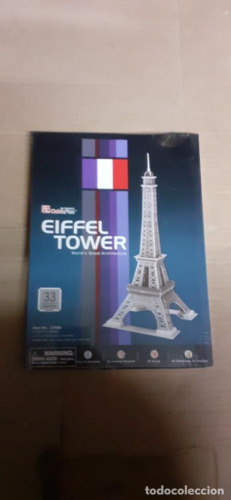 Puzzles: PUZZLE TRIDIMENSIONAL ARQUTECTURA DEL MUNDO TORRE EIFFEL NUEVO - Foto 1