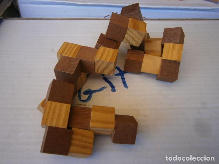 Puzzles: JUEGO TIPO PUZZLE RUBIK DE MADERA - Foto 1