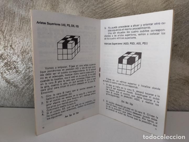 Puzzles: METODO PARA LA SOLUCION DEL CUBO RUBIK 1981 - Foto 3 - 260046800
