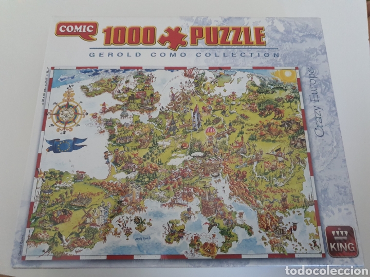 Puzzles: puzzle King crazy Europa. - Foto 1
