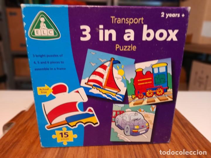 Puzzles: PUZZLE TRANSPORT : 3 IN A BOX - Foto 1