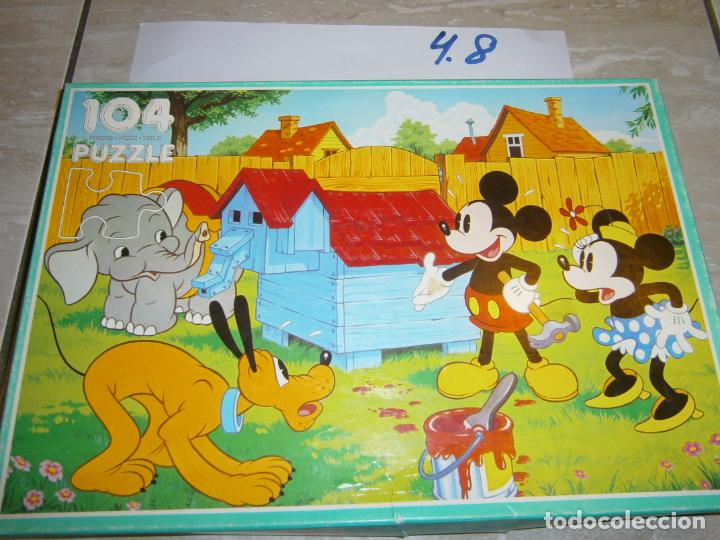Puzzles: ANTIGUO PUZZLE MICKEY Y MINNIE - Foto 1
