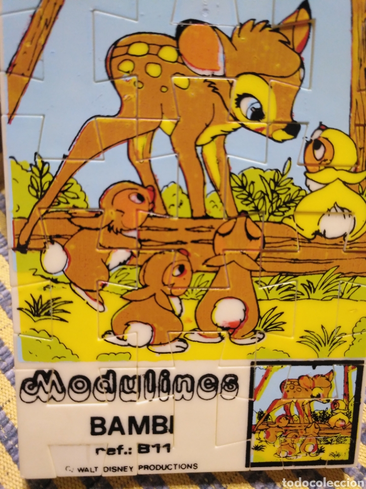 Puzzles: Puzzle Modulines Bambi a&ntilde;os 70/80 ref. B11 - Foto 1