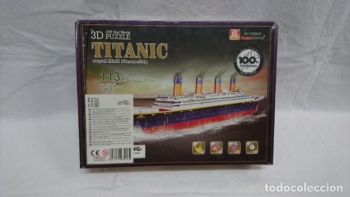 Puzzles: PUZZLE 3D TITANIC, 80 CM DE LARGO, NUEVO - Foto 1