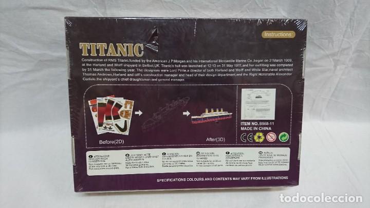 Puzzles: PUZZLE 3D TITANIC, 80 CM DE LARGO, NUEVO - Foto 2