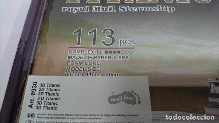 Puzzles: PUZZLE 3D TITANIC, 80 CM DE LARGO, NUEVO - Foto 3