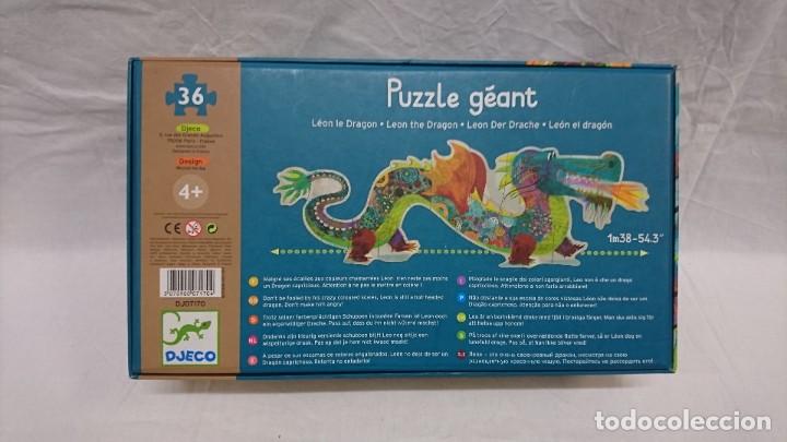 Puzzles: PUZZLE GIGANTE, DJECO, LE&Oacute;N EL DRAGON - Foto 3