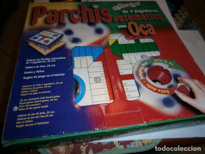 Puzzles: ANTIGUO PARCHIS Y OCA AUTOMATICO - MARIGO - EN SU CAJA - Foto 1