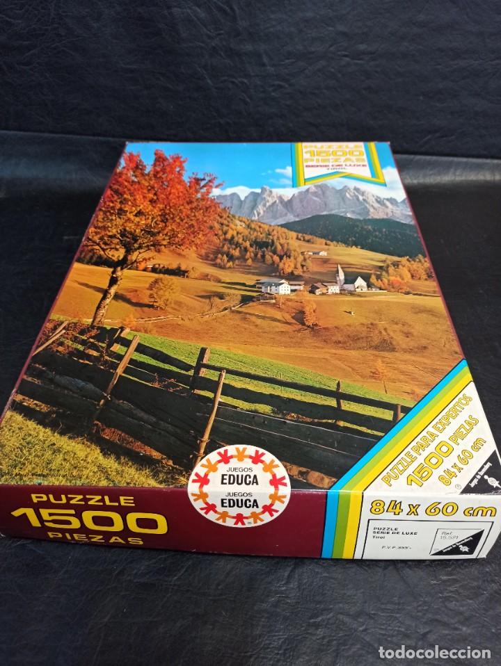 Puzzles: Tirol. 1500 piezas. Educa. JUG - Foto 1