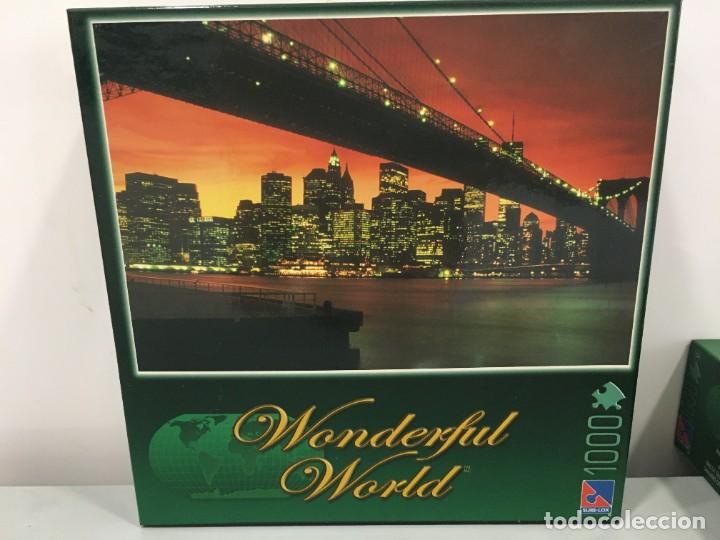 Puzzles: PUZZLE DE 1000 PIEZAS EDIFICIOS DE MANHATTAN PERFILADOS - Foto 1