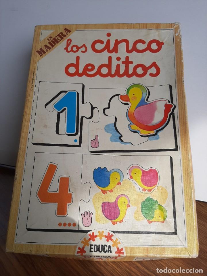 Puzzles: Los Cinco Deditos. EDUCA. - Foto 1
