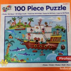 Puzzles: PUZZLE INFANTIL DE 100 PIEZAS DE TAMAÑO MEDIO ”PIRATES”. Lote 298903923