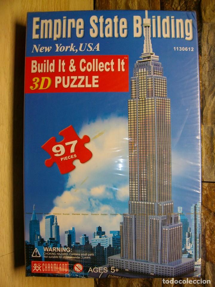 Puzzles: Empire State Building 3-D Puzzle NUEVO y PRECINTADO - Foto 1