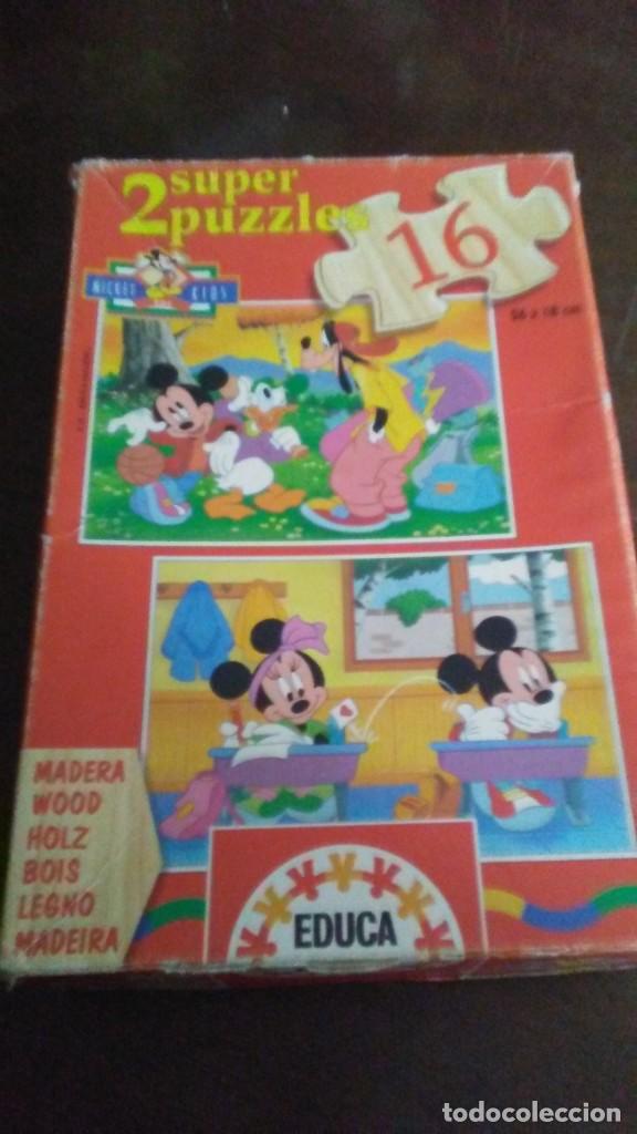 Puzzles: 2 SUPER PUZZLES - EDUCA - Foto 1