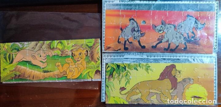 Puzzles: 3 PUZZLES NESTL&Eacute;-REY LE&Oacute;N - Foto 1