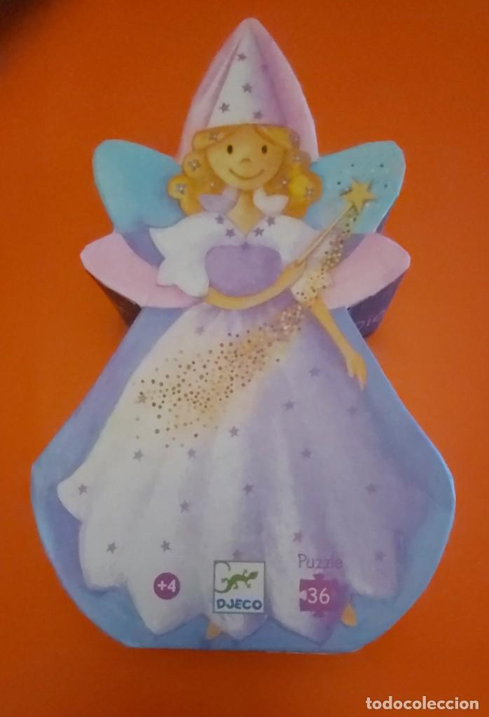 Puzzles: Puzzle el Hada y el Unicornio 36 Pc Djeco - Foto 1
