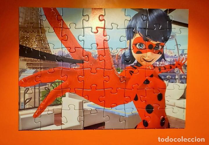Puzzles: Puzzle Miraculous Las Aventuras de Ladybug 2 x 48 Pc Educa - Foto 2