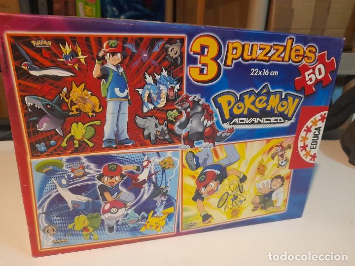 Puzzles: 3 PUZZLES POKEMON ADVANCED - Foto 1