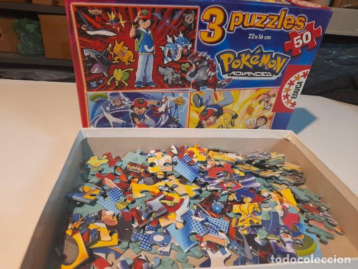 Puzzles: 3 PUZZLES POKEMON ADVANCED - Foto 2