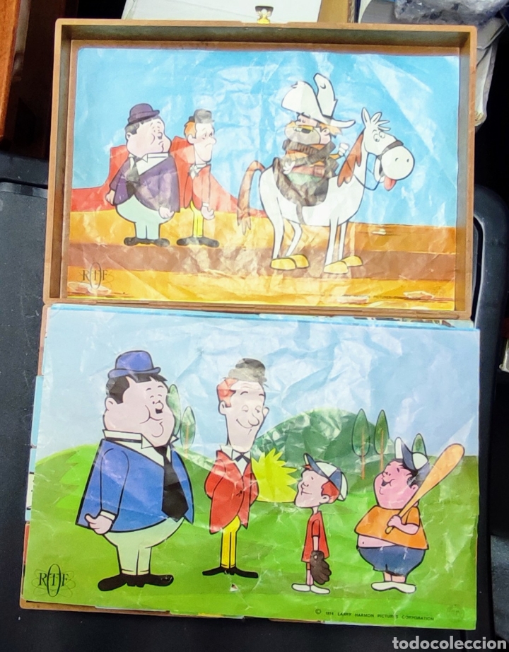 Puzzles: Rompecabezas cubo el Gordo y el flaco 1974 - Foto 3