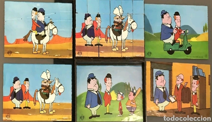 Puzzles: Rompecabezas cubo el Gordo y el flaco 1974 - Foto 4