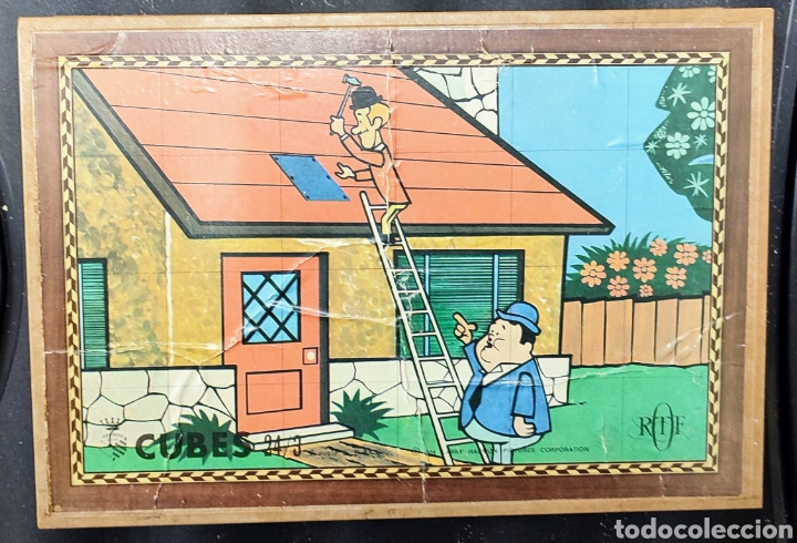 Puzzles: Rompecabezas cubo el Gordo y el flaco 1974 - Foto 9