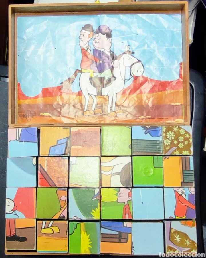 Puzzles: Rompecabezas cubo el Gordo y el flaco 1974 - Foto 10