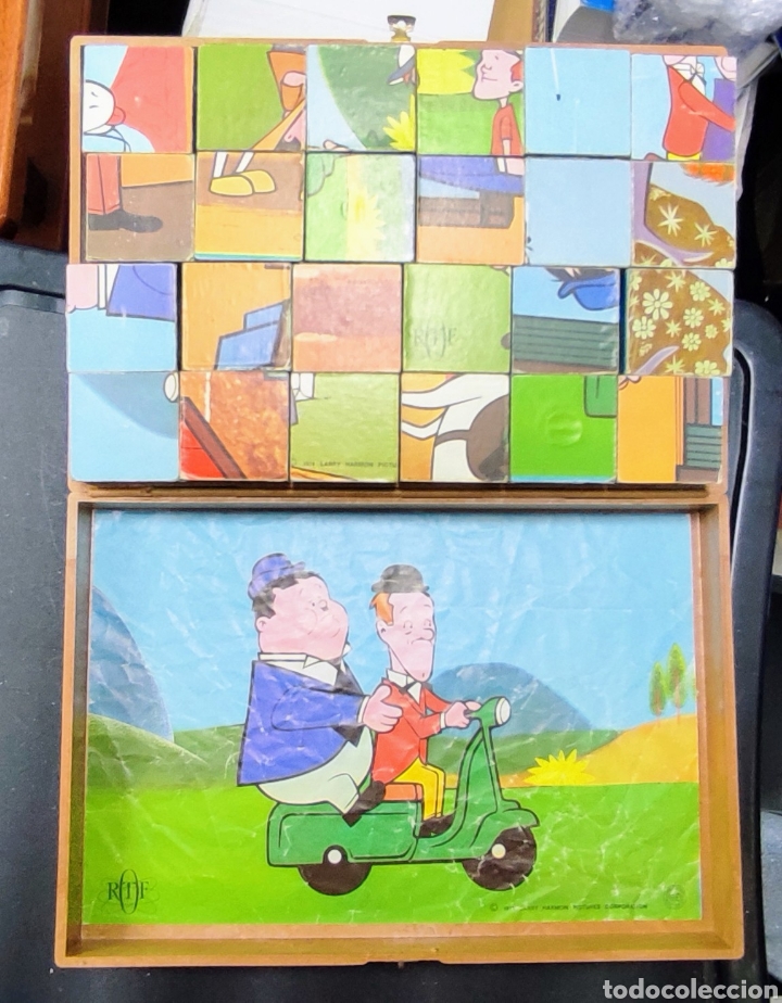 Puzzles: Rompecabezas cubo el Gordo y el flaco 1974 - Foto 1