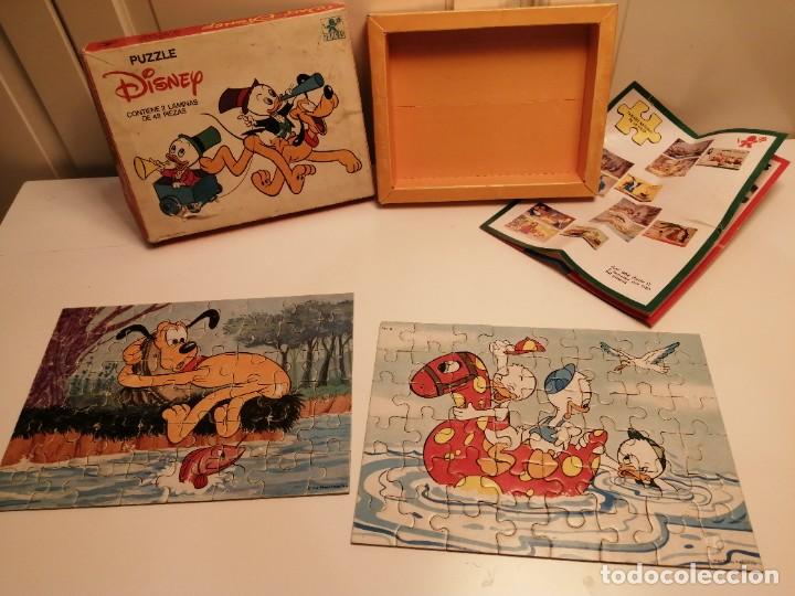 Puzzles: 2 Puzzles de Disney, vintage (1976). - Foto 1