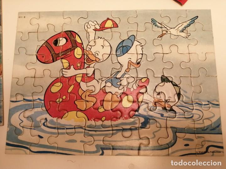 Puzzles: 2 Puzzles de Disney, vintage (1976). - Foto 2