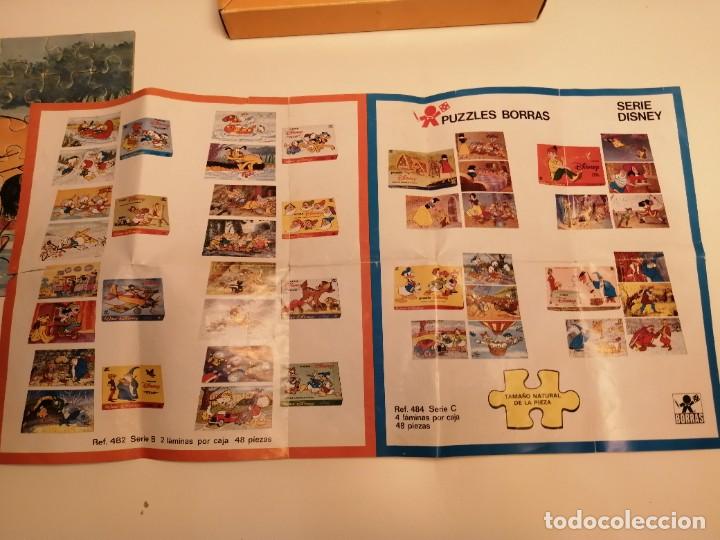 Puzzles: 2 Puzzles de Disney, vintage (1976). - Foto 5