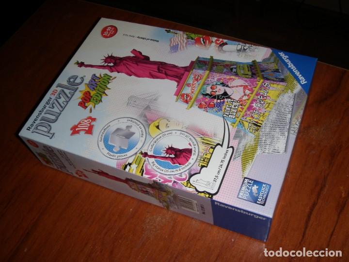 Puzzles: PUZZLE 3D ESTATUA DE LA LIBERTAD POP ART - Foto 1