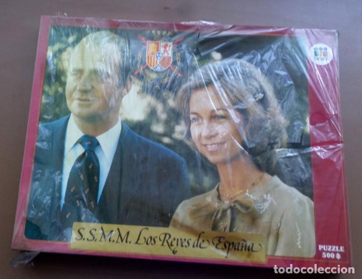 Puzzles: Puzzle 500 piezas - S.S. M.M. Los Reyes de Espa&ntilde;a - Diser - Foto 1