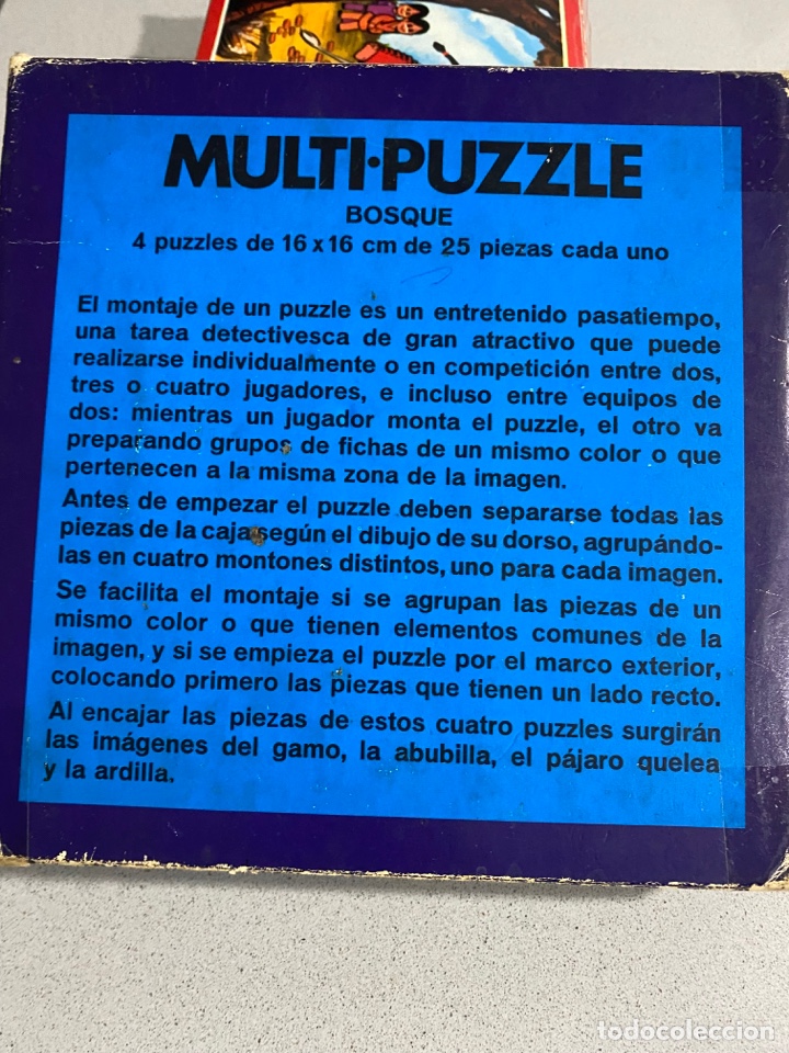 Puzzles: Lote rompecabezas y Puzzle. A&ntilde;os 80 - Foto 2
