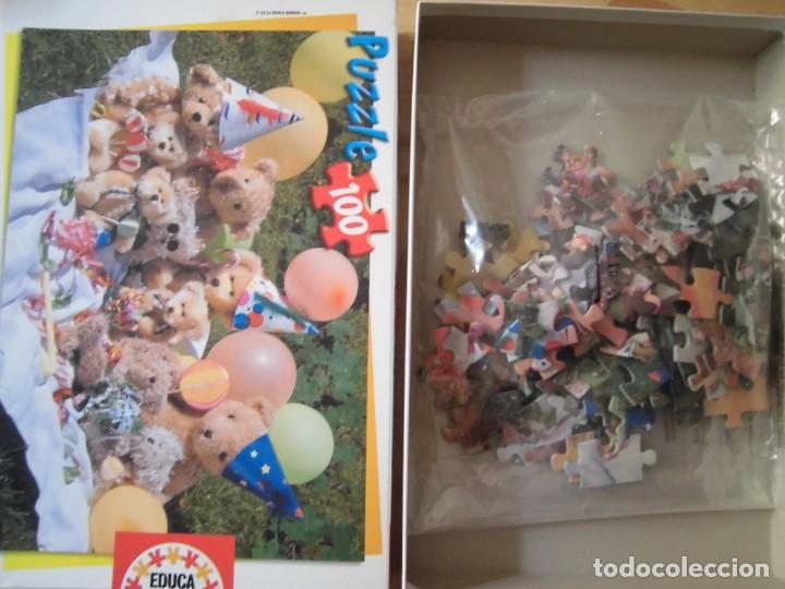 Puzzles: PUZZLE INFANTIL FIESTA DE CUMPLEA&Ntilde;OS 100 PIEZAS EDUCA - Foto 4