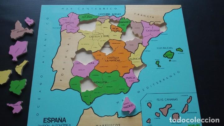 Puzzles: PUZZLE MAPA ESPA&Ntilde;A - Foto 3