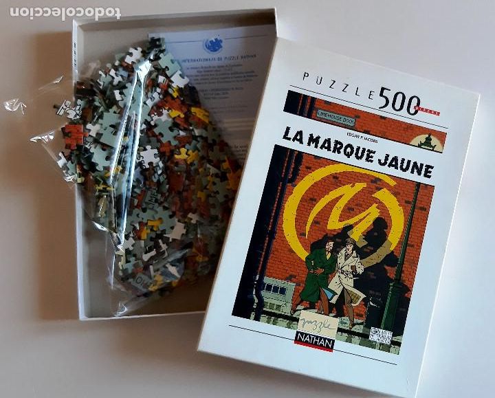 Puzzles: BLAKE Y MORTIMER - PUZZLE DE 500 PIEZAS - LA MARCA AMARILLA - Foto 2
