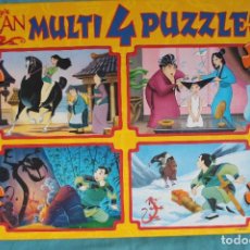 Puzzles: MULAN-MULTI 4 PUZZLES-EDUCA. Lote 314594343