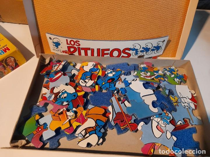 Puzzles: PUZZLE MURAL LOS PITUFOS : AVENTURA EN GLOBO ( COMPLETO) - Foto 2