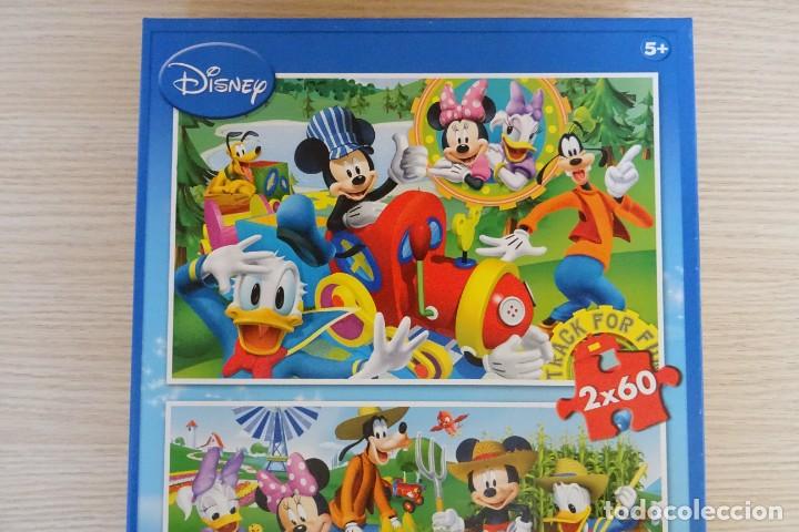 Puzzles: Puzzle Mickey Clementoni 2x60 - Foto 3