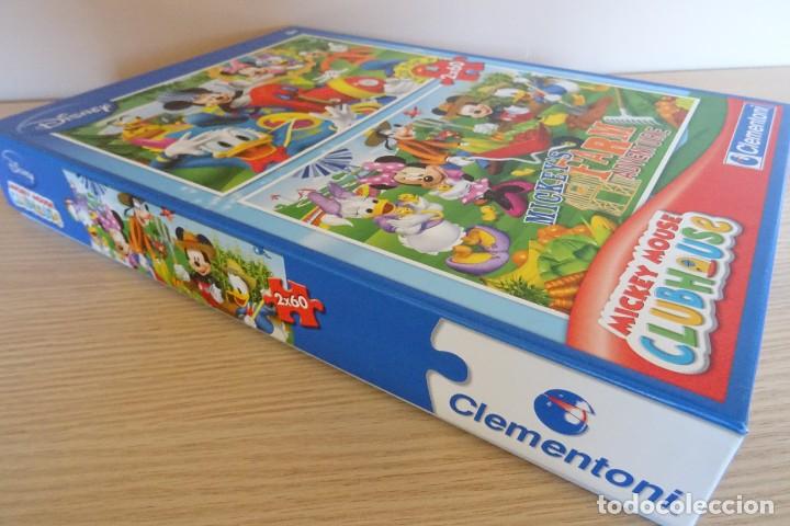 Puzzles: Puzzle Mickey Clementoni 2x60 - Foto 5