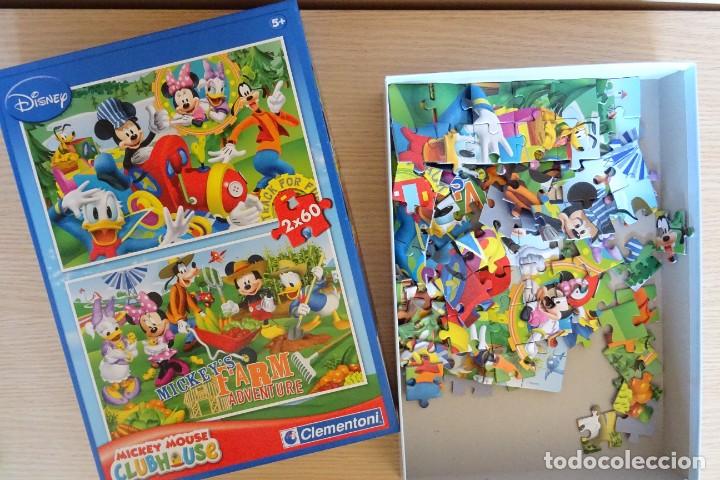 Puzzles: Puzzle Mickey Clementoni 2x60 - Foto 8